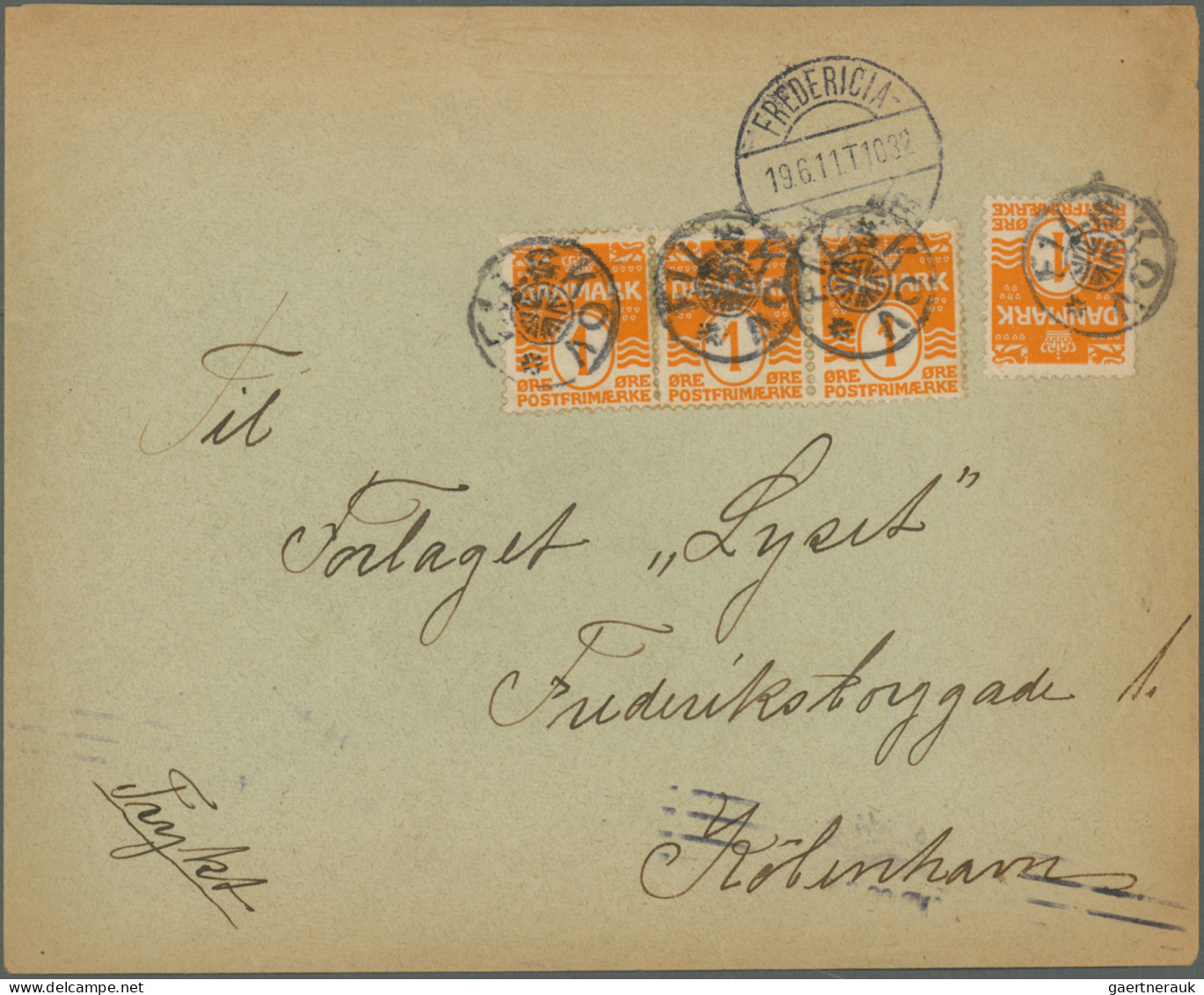 Denmark: 1860/1990 (ca.), balance of apprx. 195 covers/cards, mainly commercial