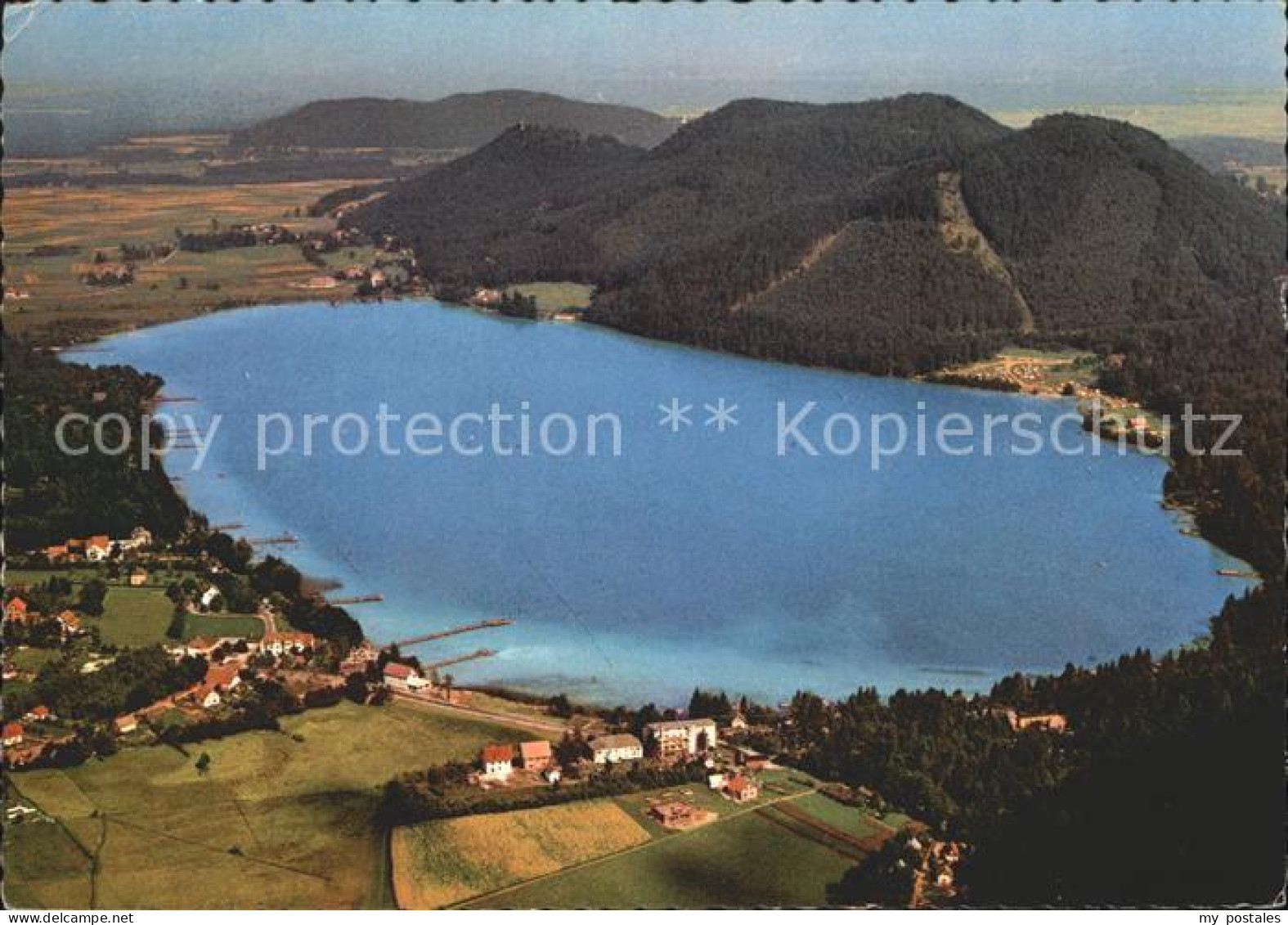 72210641 Klopeinersee Fliegeraufnahme Klopeinersee - Altri & Non Classificati