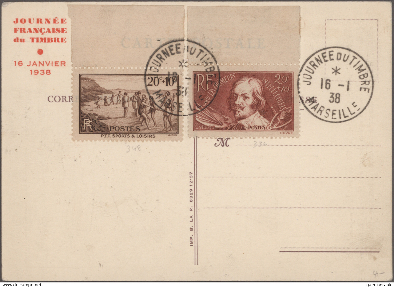 France: 1812/2004, sophisticated balance of apprx. 390 covers/cards from a good