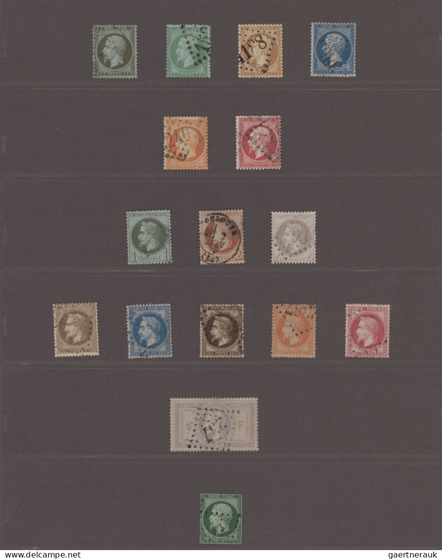 France: 1849/1944, Beautiful Collection In A Text-form Album Starting With Six F - Collections