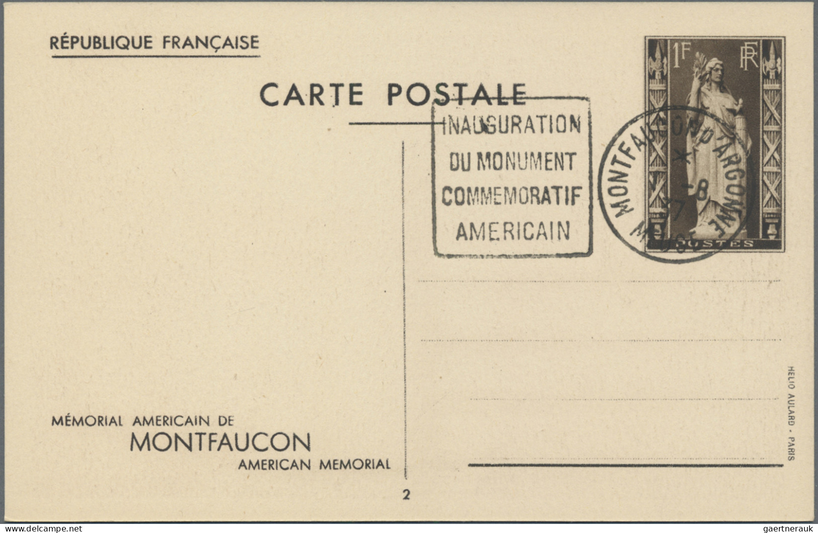 France - Postal Stationery: 1936/1939, Pictorial Cards, Collection Of 47 Differe - Sonstige & Ohne Zuordnung