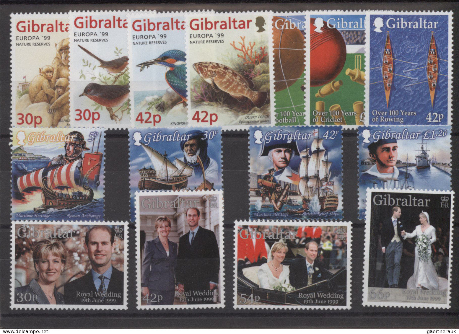 Gibraltar: 1992/2020, Stock Of Only MNH Stamps In Sheets And On Stockcards As We - Gibraltar