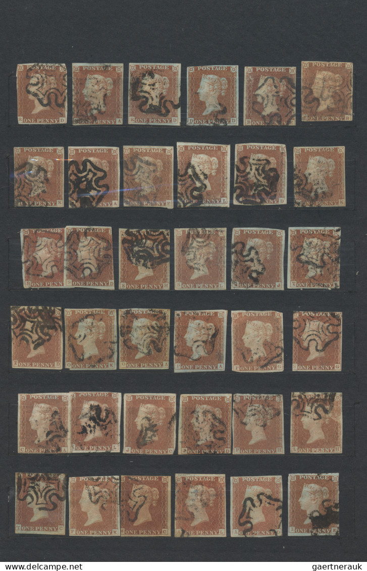Great Britain: 1840/1910 (ca.), Used Collection/balance On Stockpages/in Small S - Used Stamps