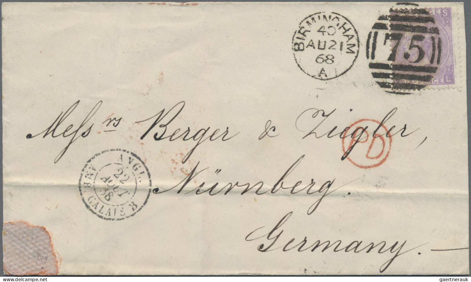 Great Britain: 1840/1953, 35+ Covers And Used (often Uprated) Stationery, Inc. L - Andere & Zonder Classificatie