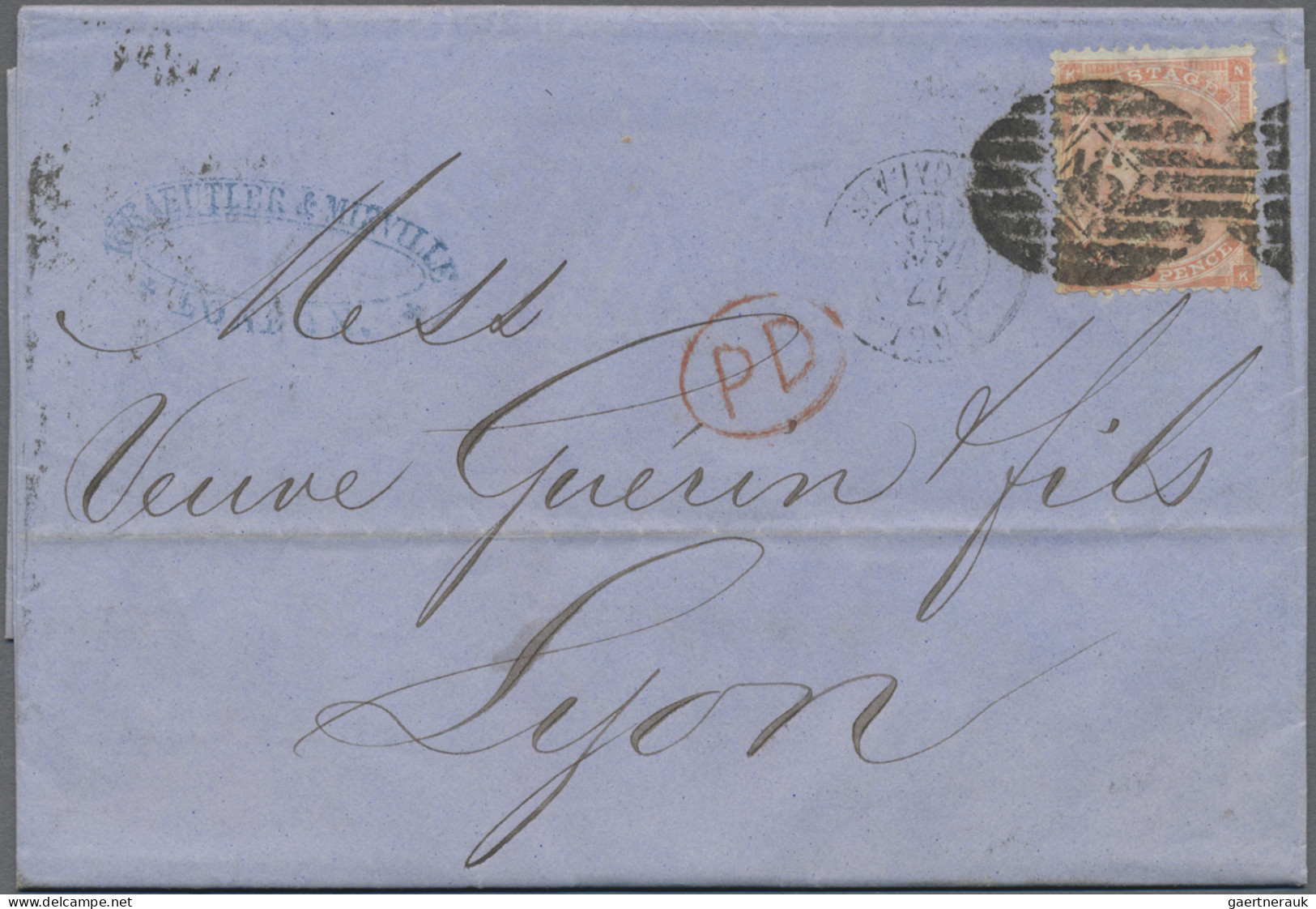 Great Britain: 1840/1953, 35+ covers and used (often uprated) stationery, inc. L