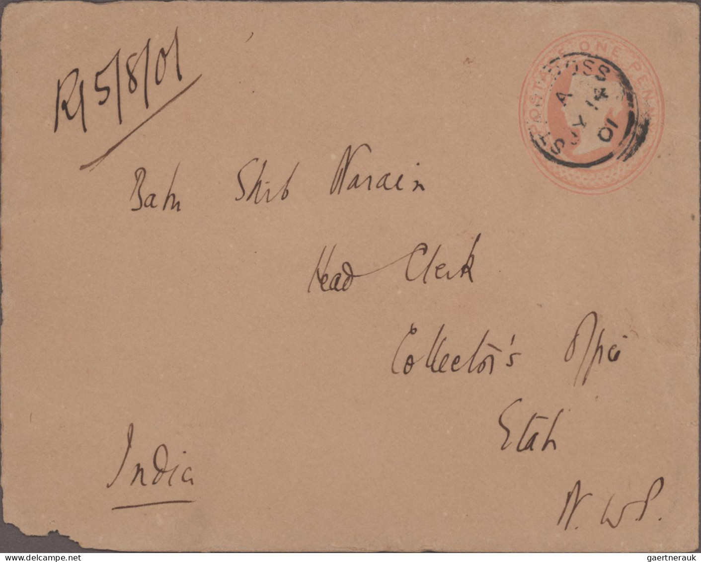 Great Britain: 1900/1980 (ca.), Balance Of Apprx. 1.000 Covers/cards, Mainly Com - Brieven En Documenten
