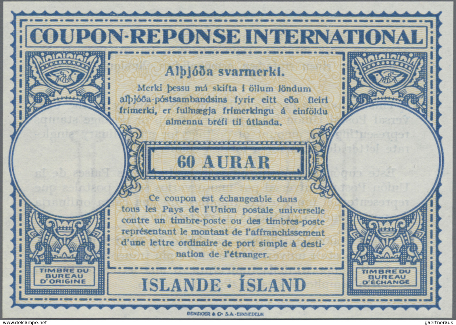 Iceland - Postal Stationery: 1947-2023 Collection Of 33 Intern. Reply Coupons, M - Entiers Postaux
