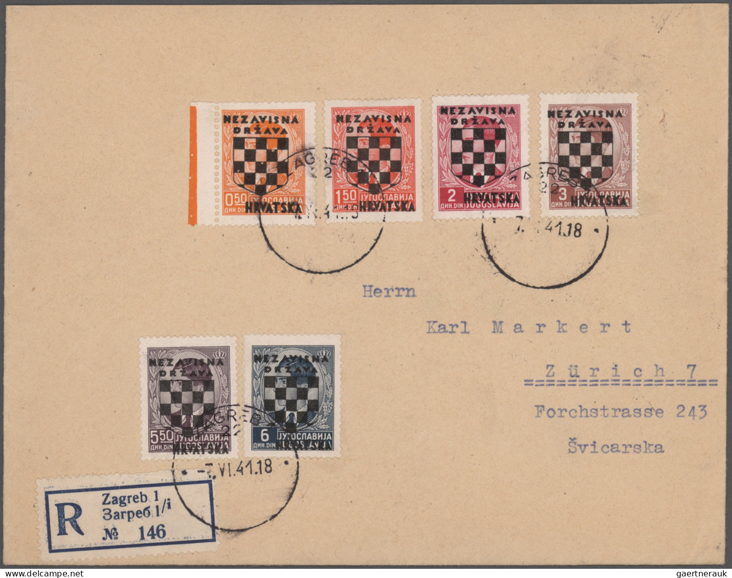 Yugoslavia: 1921/1986, Balance Of Apprx. 150 Covers/cards From Some Kingdom Of Y - Brieven En Documenten