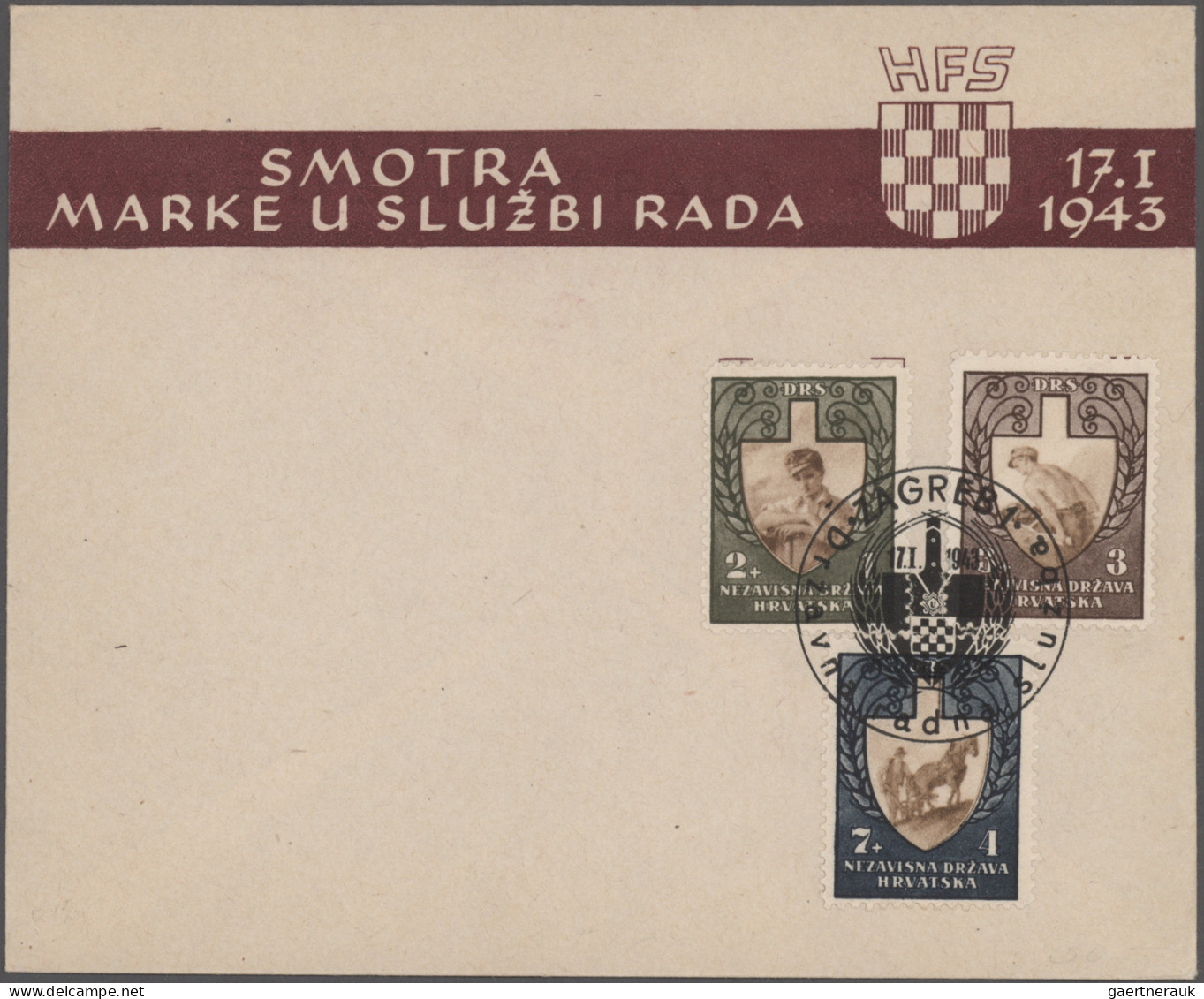 Yugoslavia: 1921/1986, balance of apprx. 150 covers/cards from some Kingdom of Y