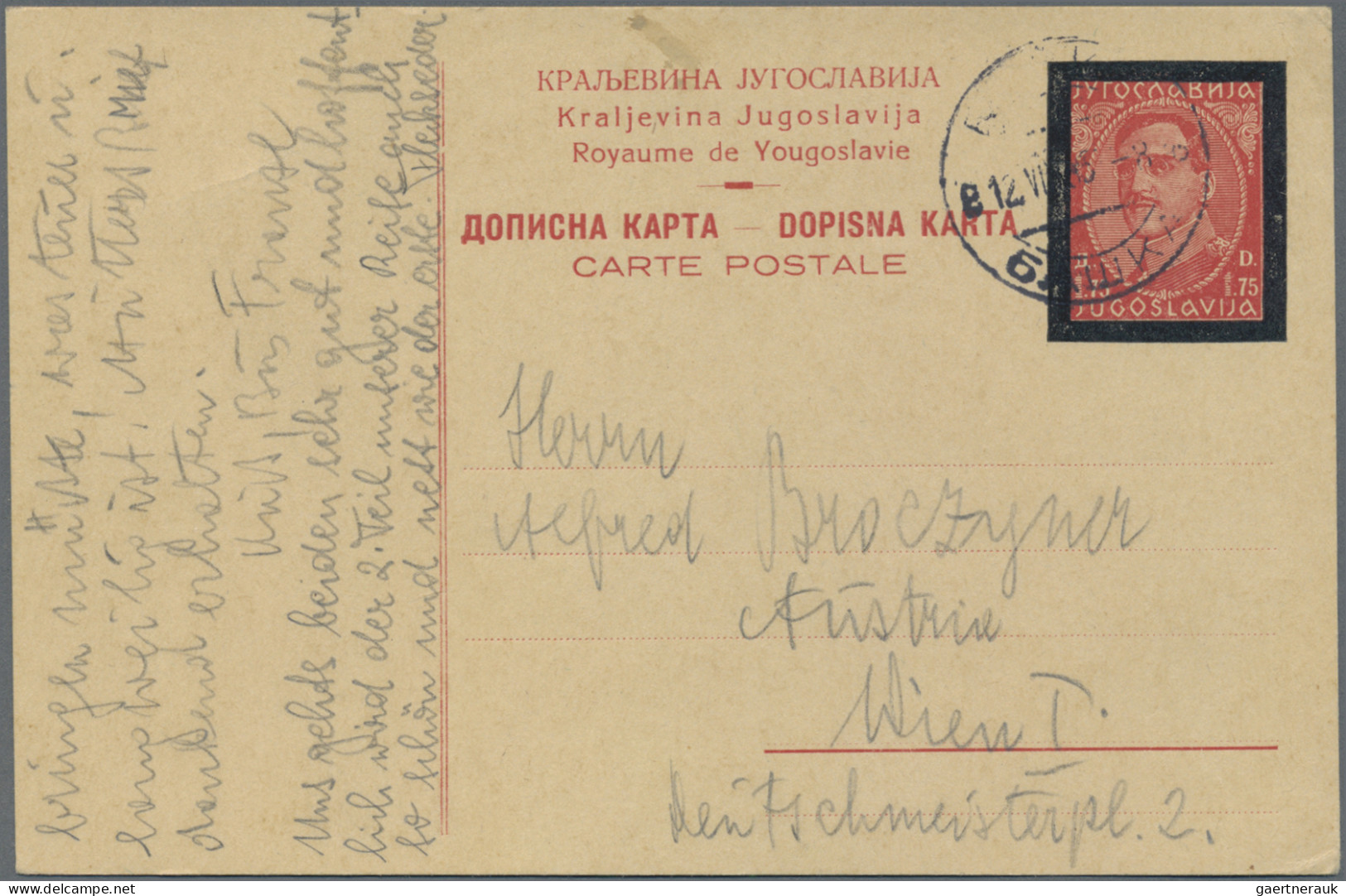 Yugoslavia - Postal Stationery: 1921/1941, Assortment Of 47 Used/unused Statione - Entiers Postaux