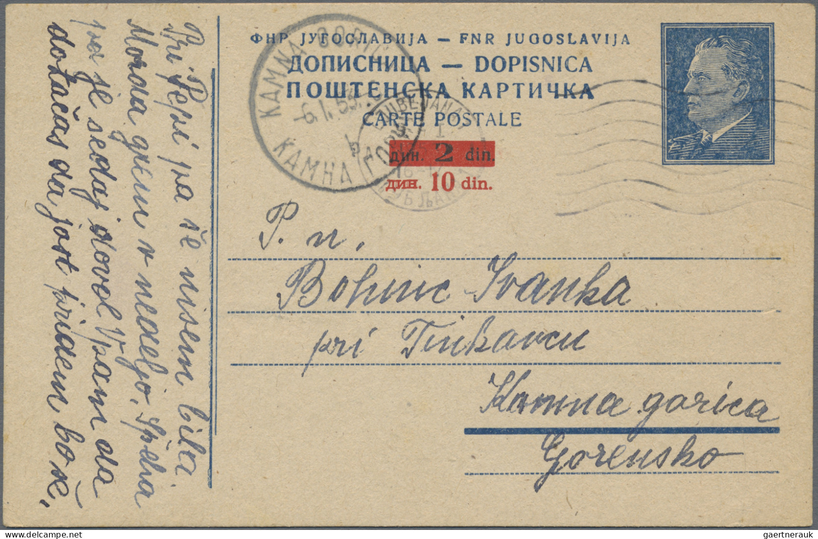 Yugoslavia - Postal Stationery: 1945/2002, Assortment Of Apprx. 308 Used/unused - Entiers Postaux