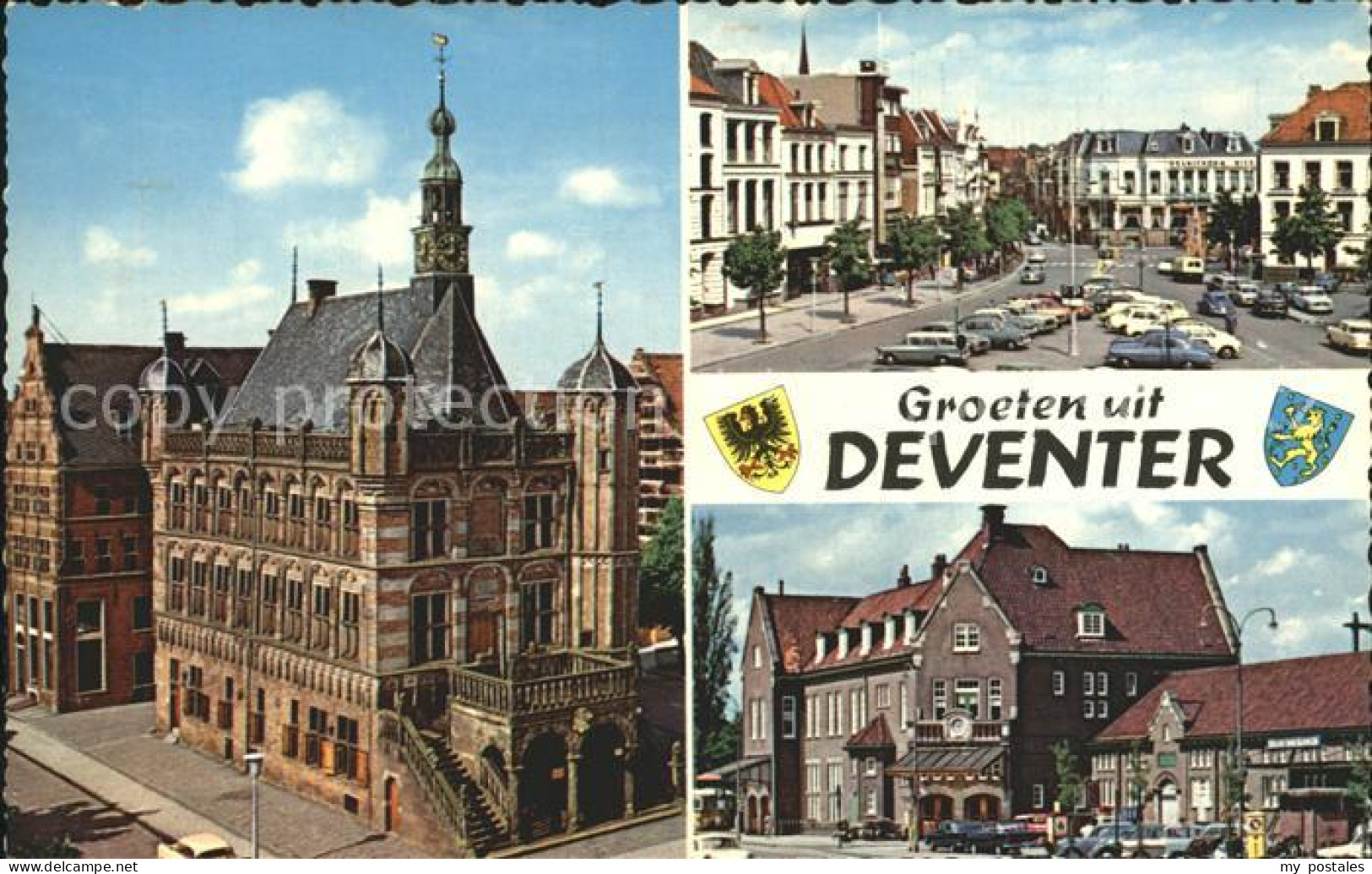 72210601 Deventer Rathaus Strassenpartie Teilansicht Deventer - Other & Unclassified