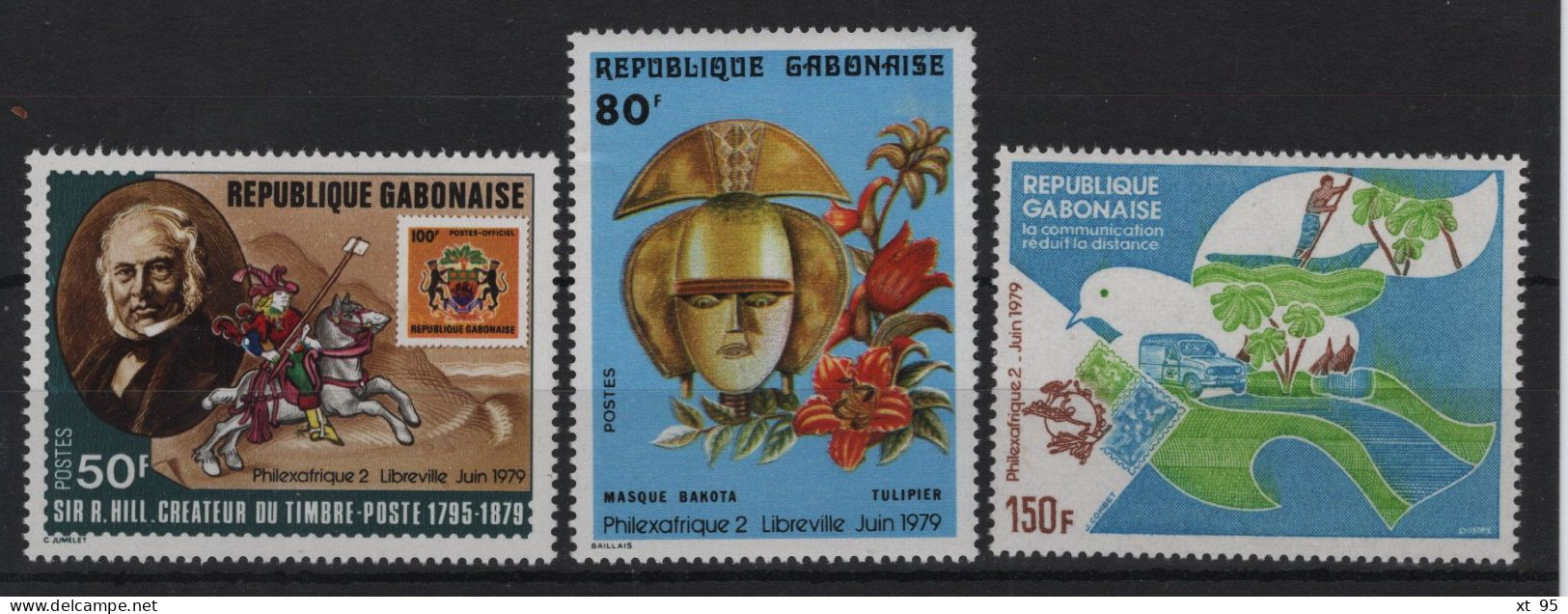 Gabon - N°418 à 420 - * Neufs Avec Trace De Charniere - Cote 8.50€ - Gabon (1960-...)