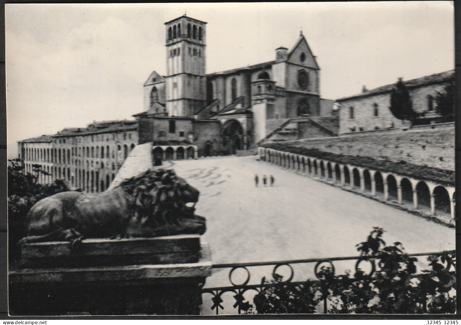 Assisi, Veduta Generale Della Basilica Di S. Francesco - Perugia