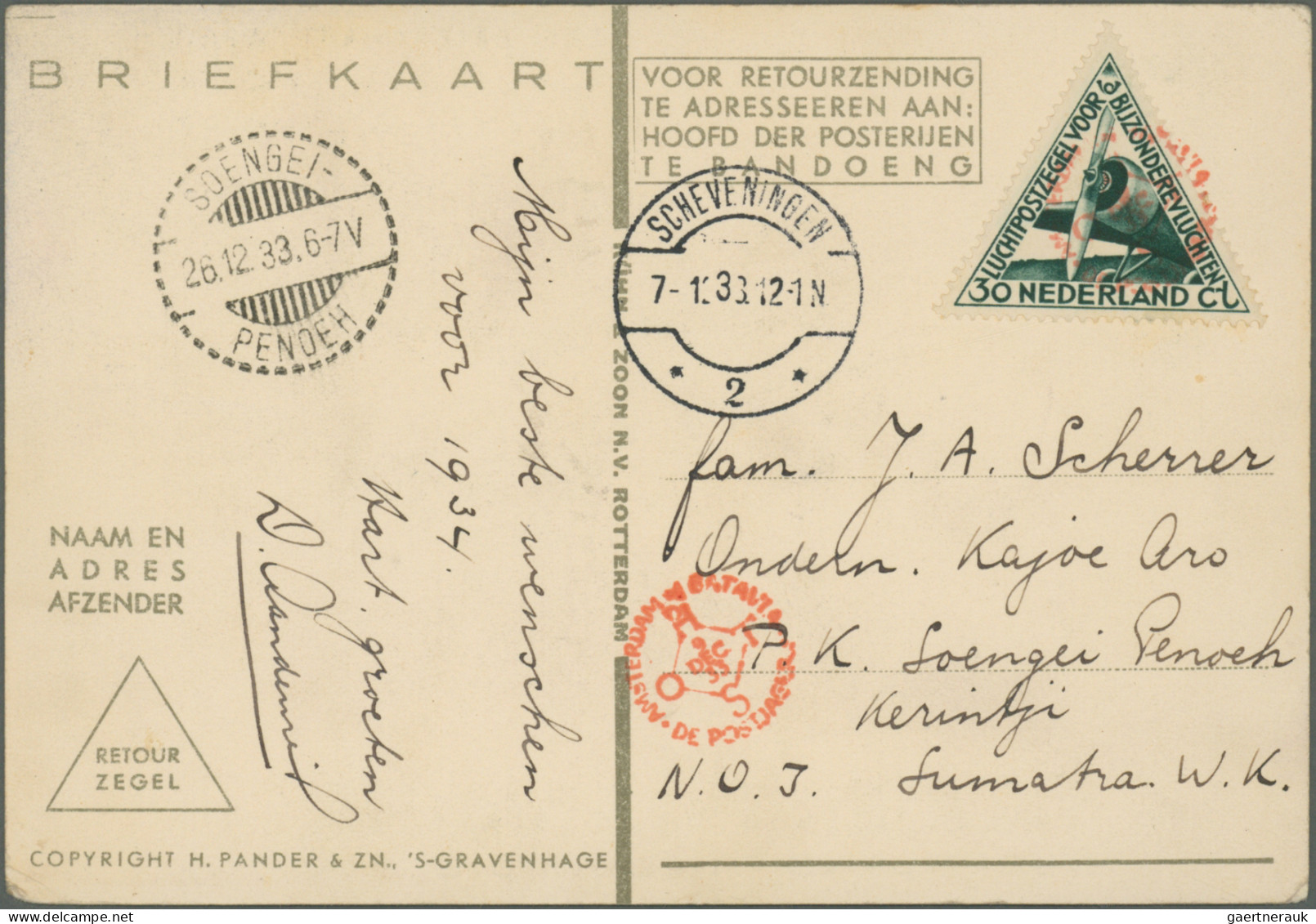 Netherlands: 1877/1957, Netherlands/colonies, Holding Of Apprx. 140 Covers/cards - Lettres & Documents