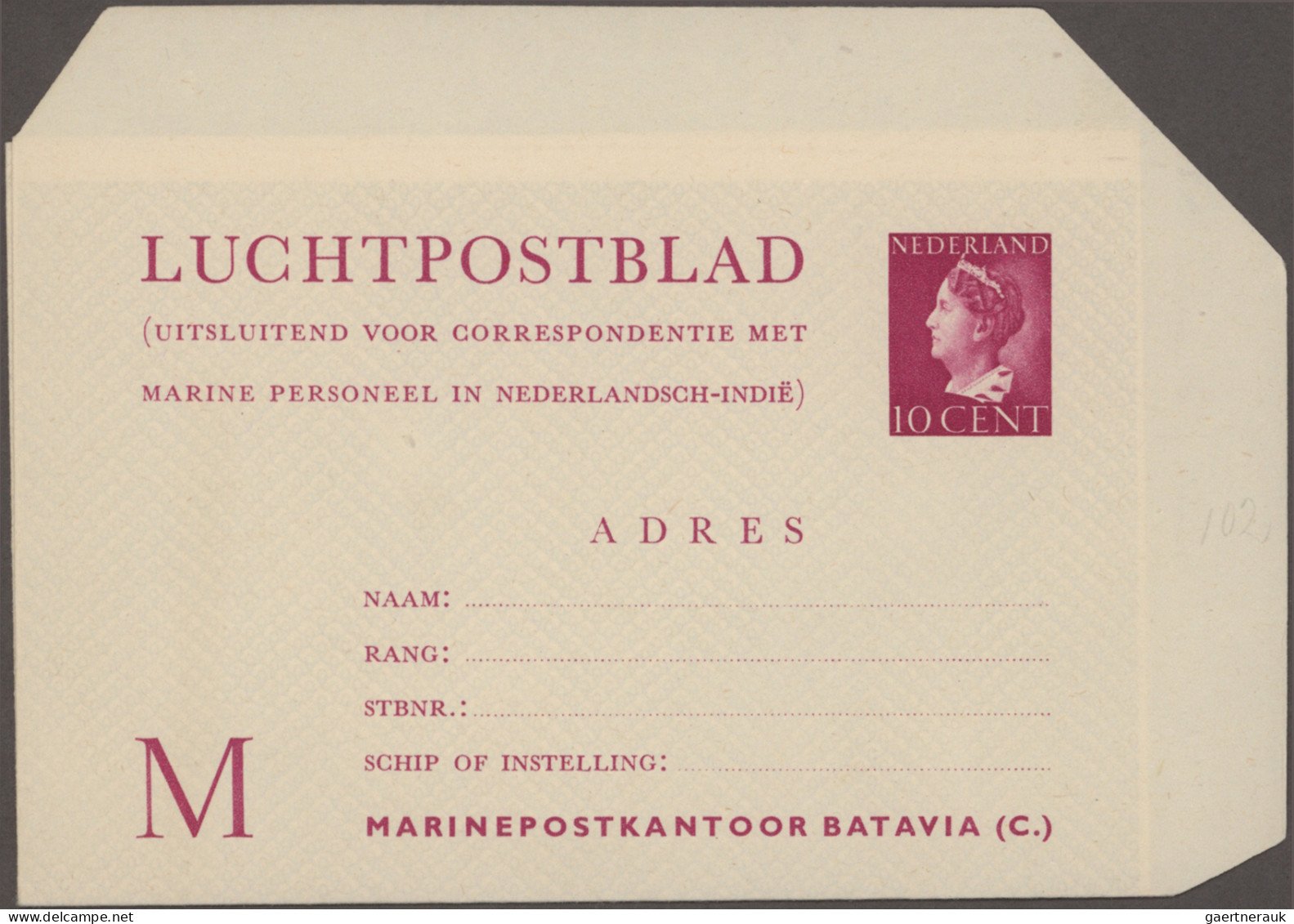 Netherlands - Postal Stationery: 1880/2000 (ca.), Comprehensive Balance Of Apprx - Entiers Postaux