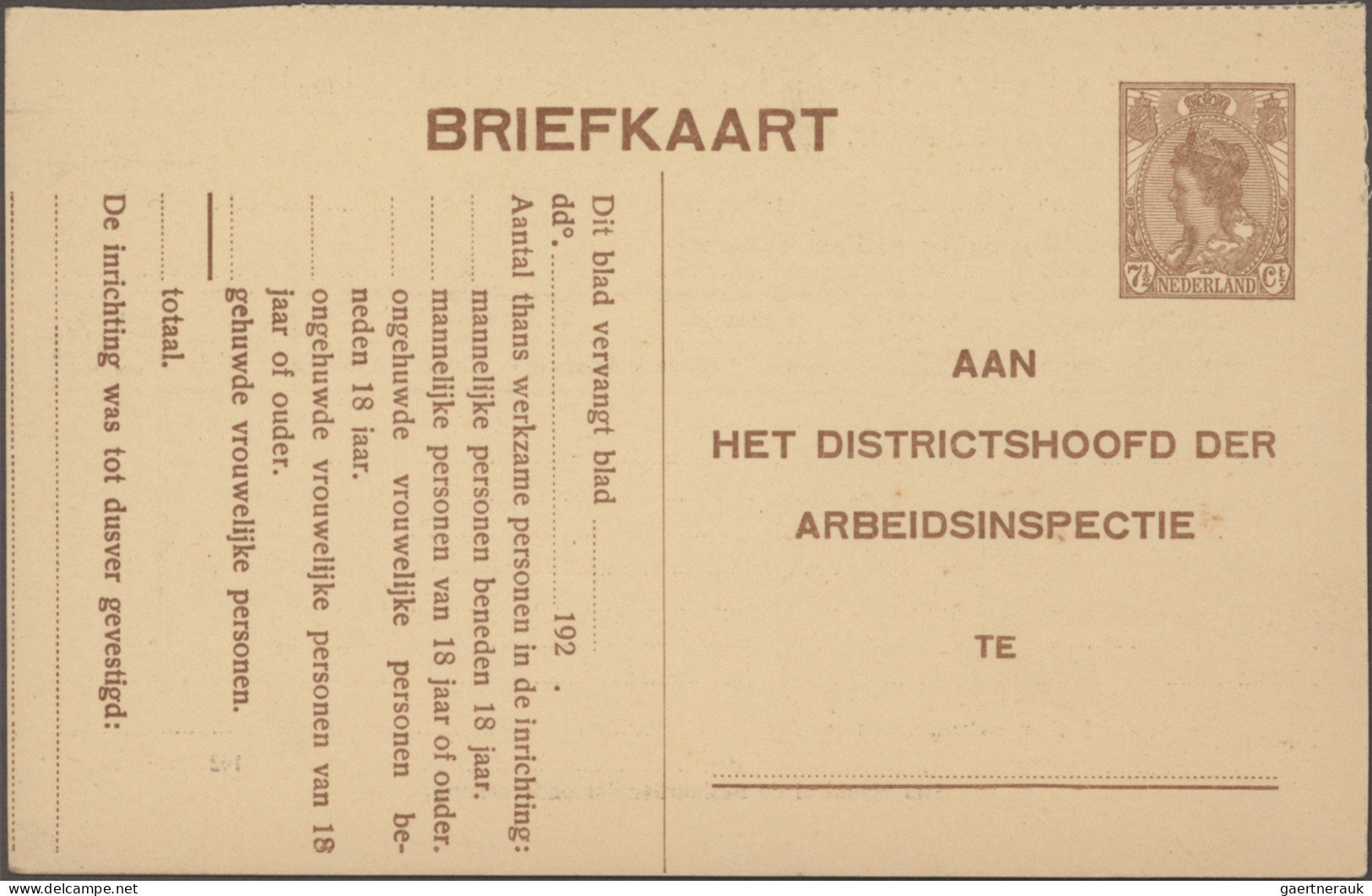 Netherlands - postal stationery: 1880/2000 (ca.), comprehensive balance of apprx