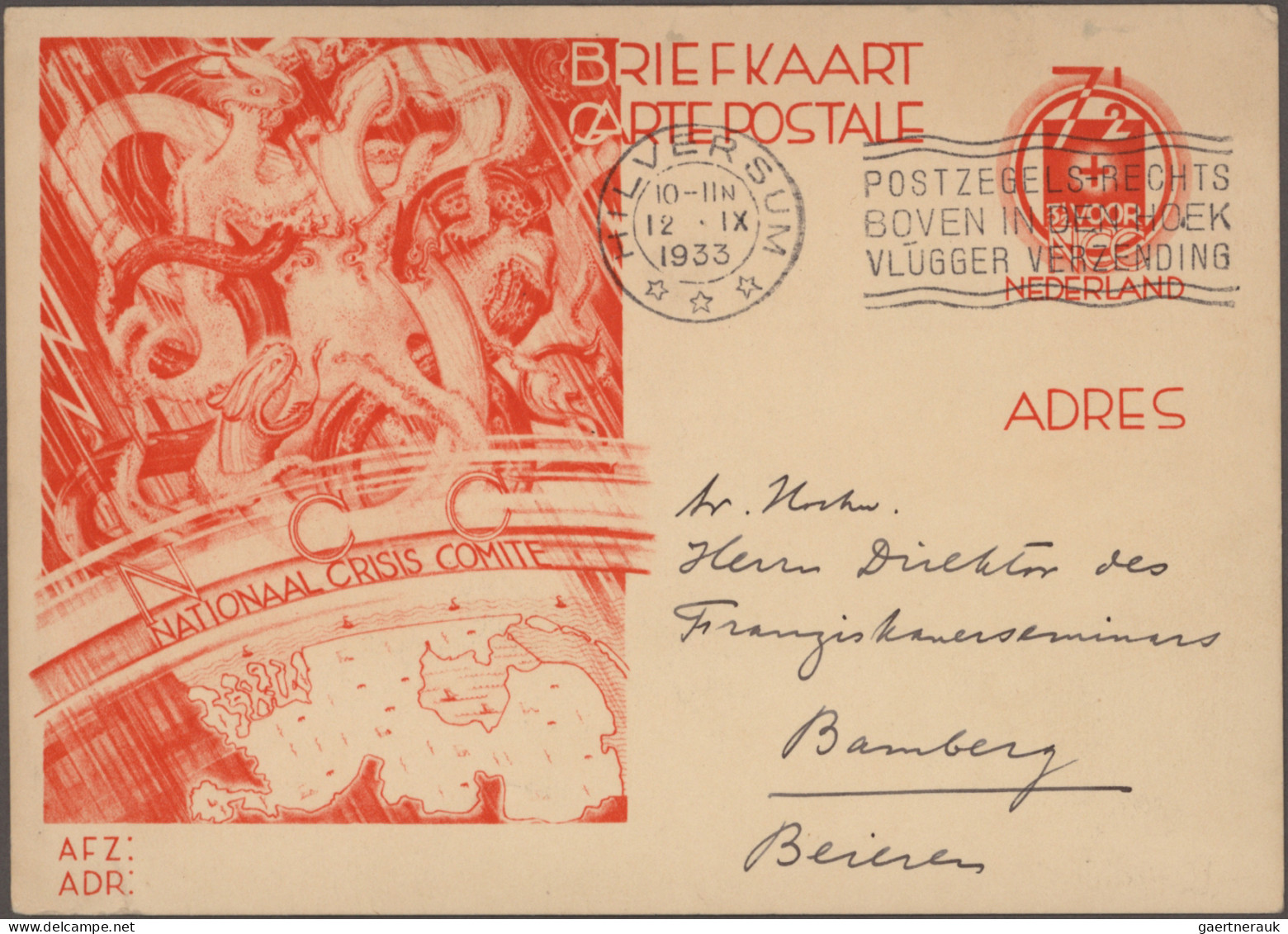 Netherlands - Postal Stationery: 1899-1946 - Postal Stationery Picture Postcards - Entiers Postaux