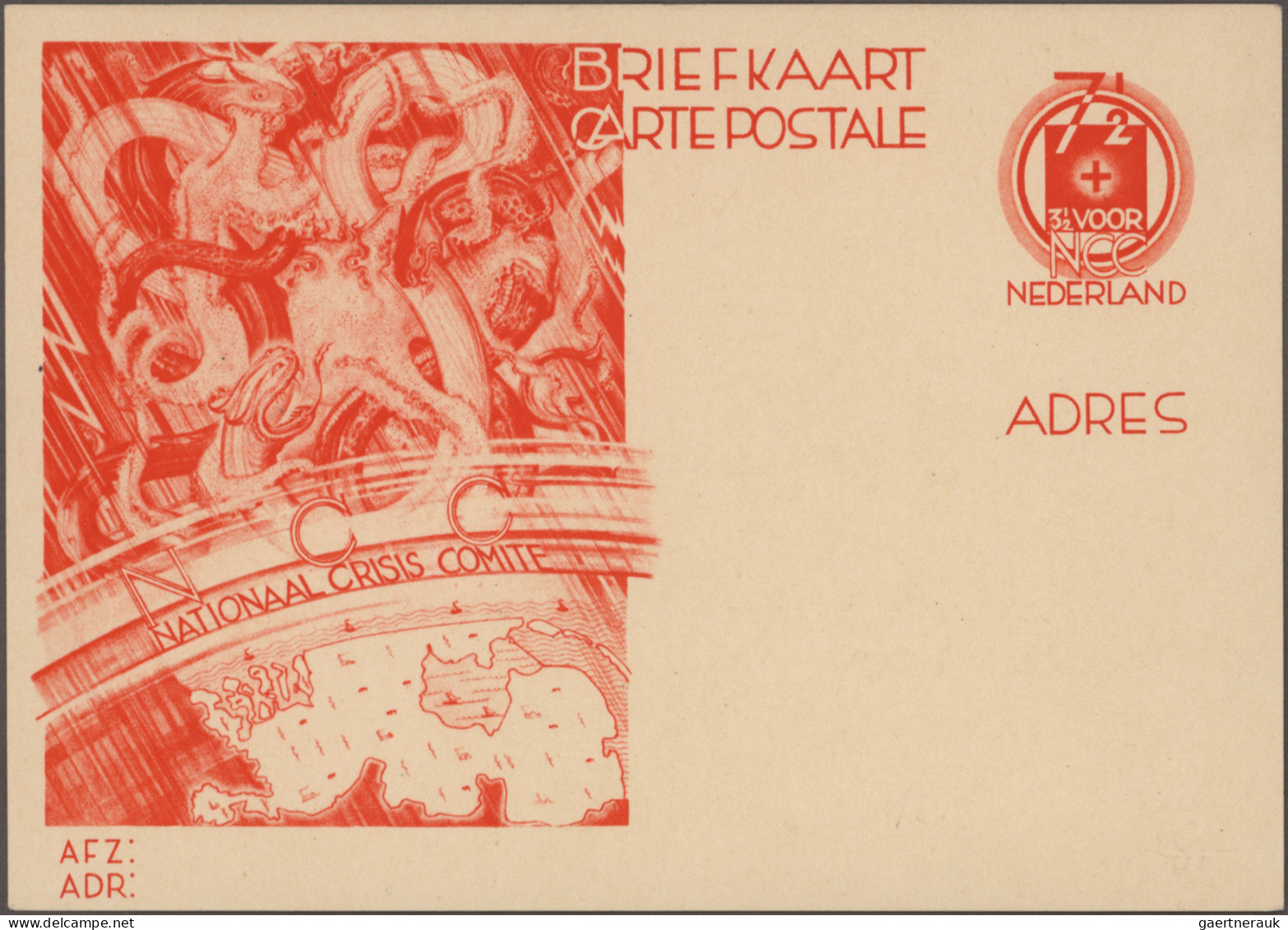 Netherlands - postal stationery: 1899-1946 - postal stationery picture postcards