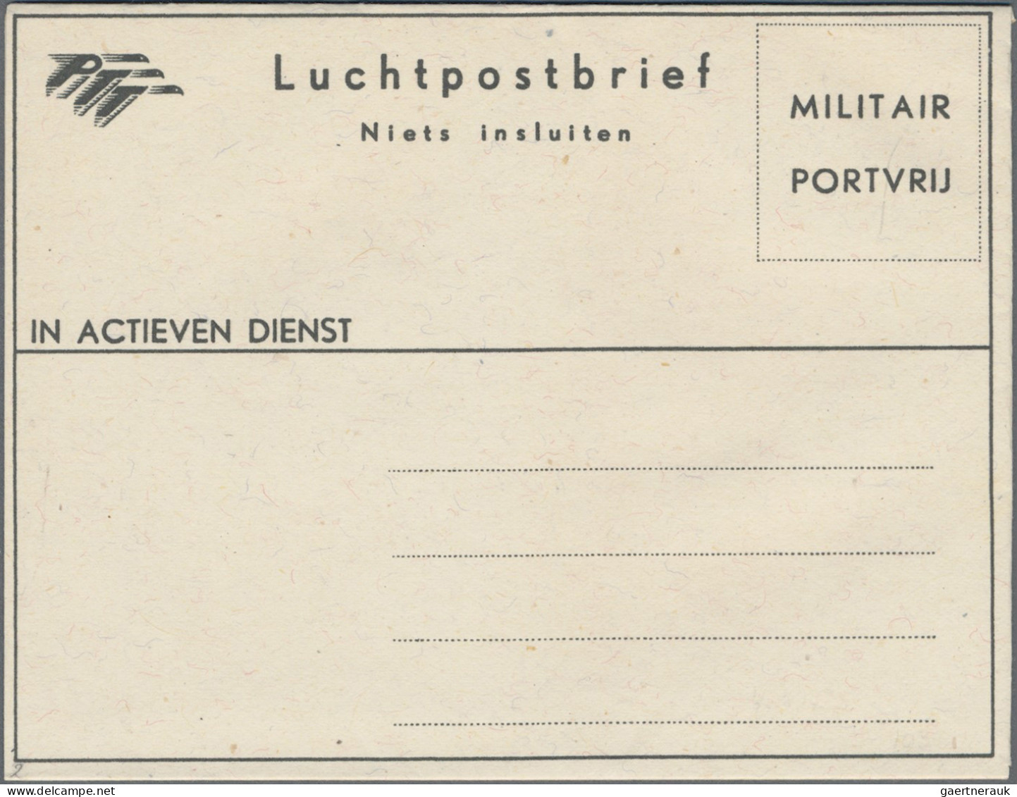 Netherlands - Postal Stationery: 1947/1986, Collection Of Apprx. 65 Air Letter S - Entiers Postaux