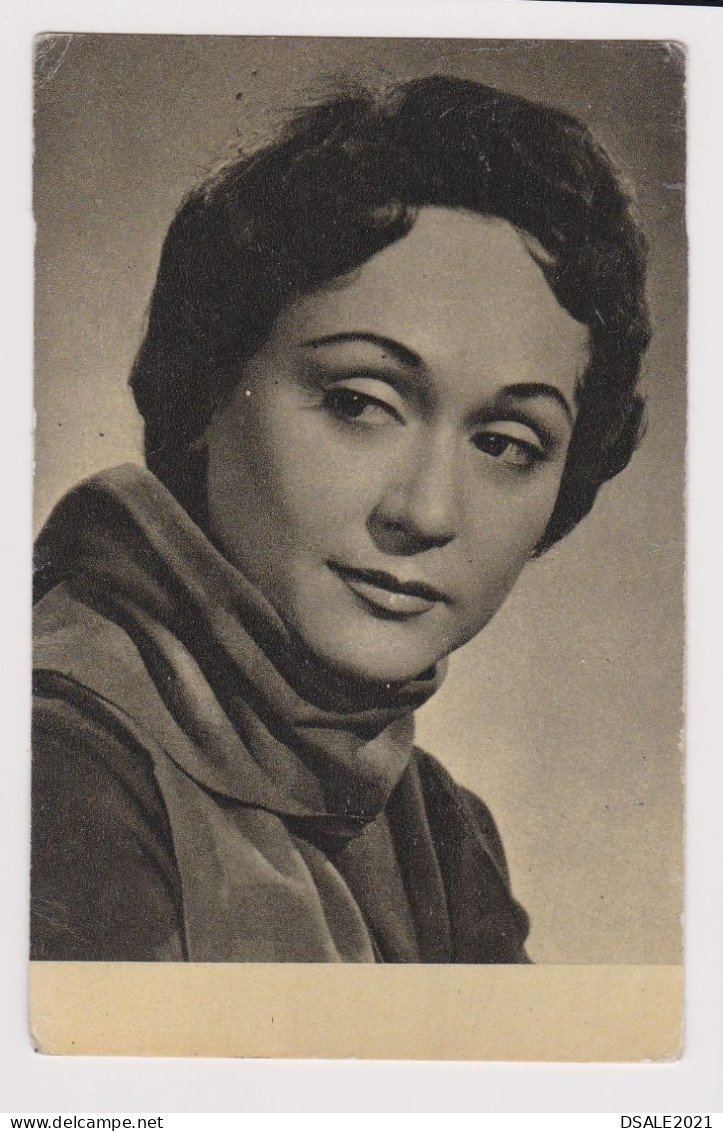 Hungarian Film Movie Actress Zsuzsa Banki, Vintage Photo Postcard RPPc AK (68597) - Actores