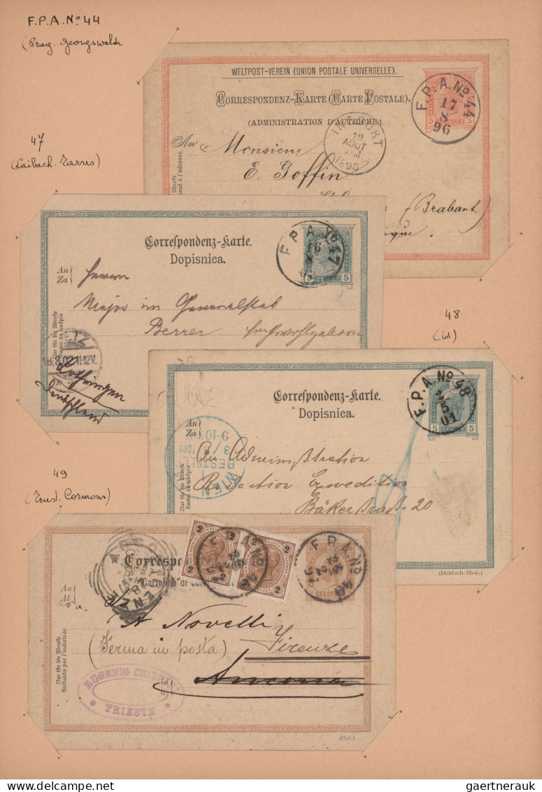 Österreich - Stempel: BAHNPOST, 1871/1913 Ca., Gehaltvolle Sammlung Mit Meist Ve - Frankeermachines (EMA)