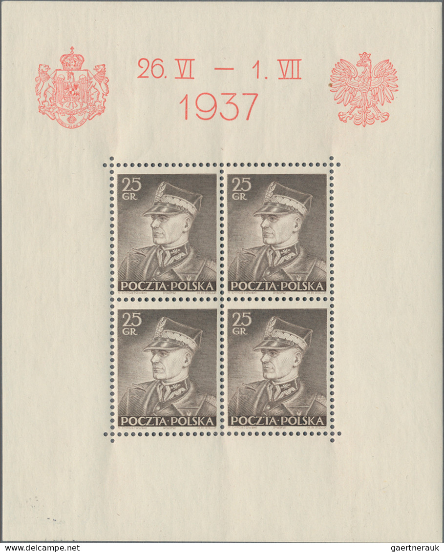 Poland: 1918-1980's: Part Collections, Single Stamps, Souvenir Sheets, Sets And - Covers & Documents