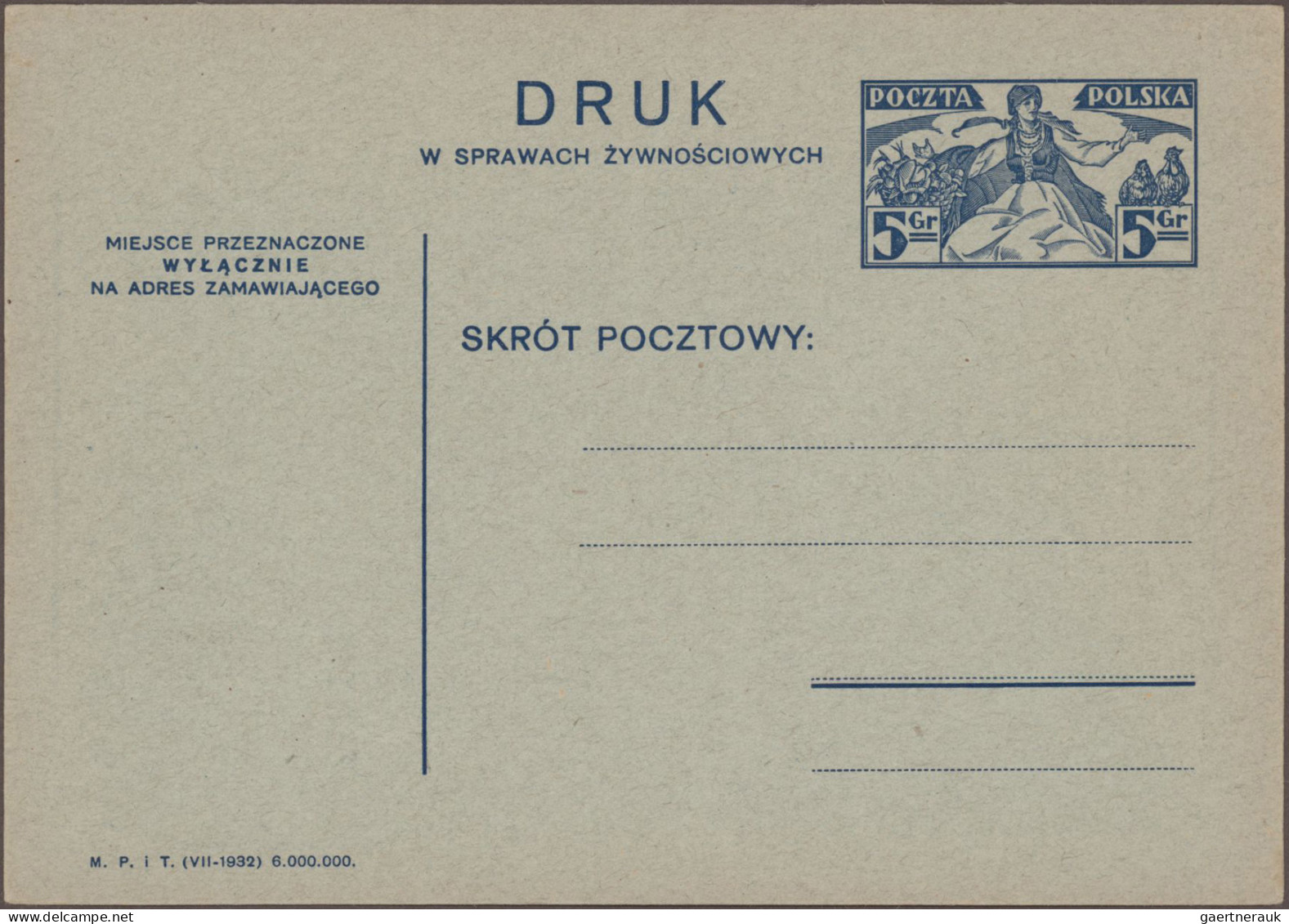 Poland - Postal Stationary: 1920/2000 (ca.), Holding Of Apprx. 1.900 Unused Stat - Stamped Stationery