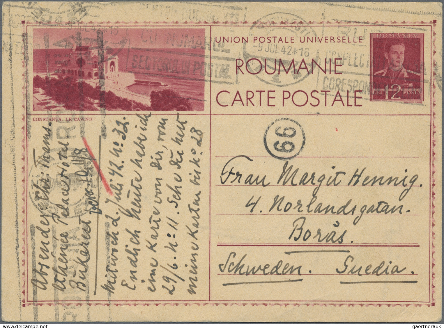 Romania - Postal Stationery: 1928/1944 Postal Stationery Picture Cards: Speciali - Entiers Postaux