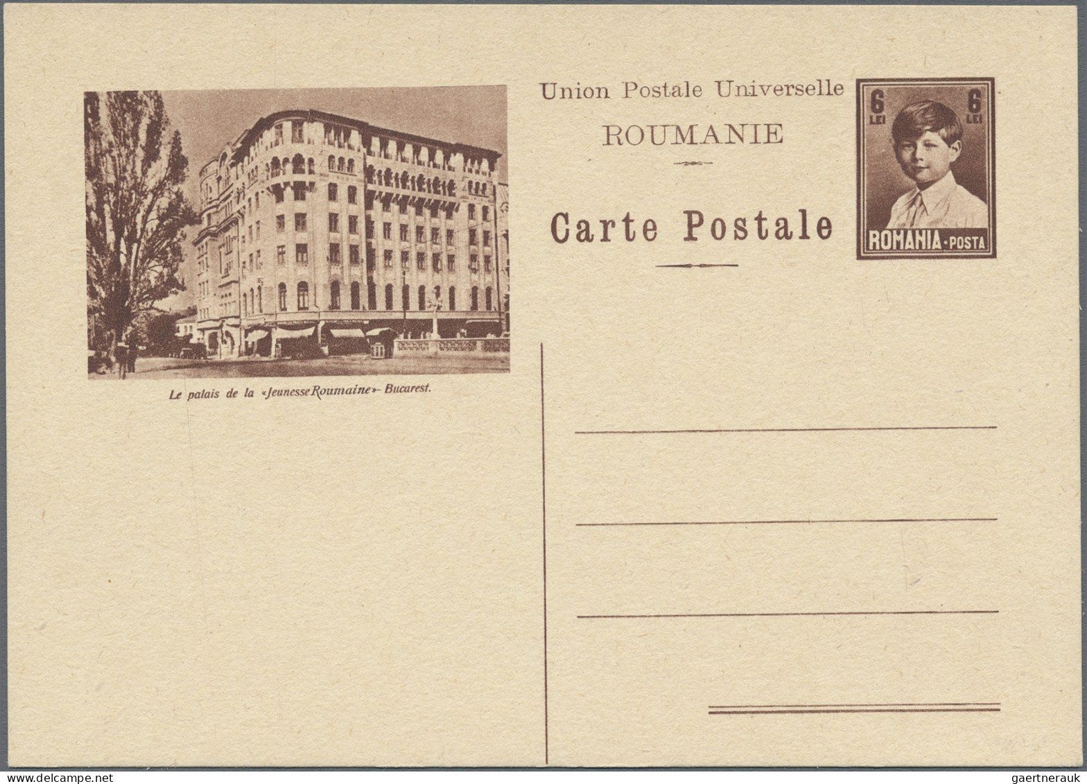 Romania - Postal Stationery: 1928/1944 Postal Stationery Picture Cards: Speciali - Entiers Postaux
