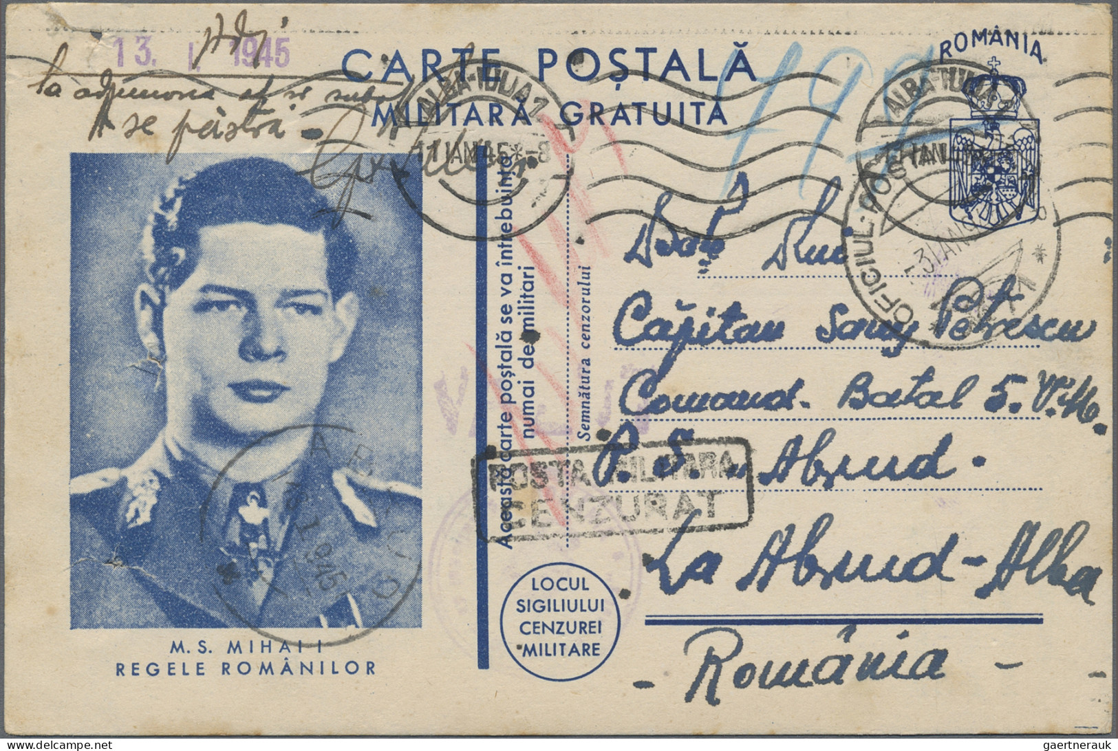 Romania - postal stationery: 1928/1944 Postal stationery picture cards: Speciali