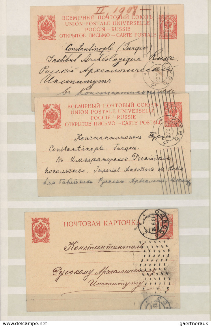 Russia: 1860/1916, assortment of 16 covers/cards, comprising e.g. 1860 Ship Capt