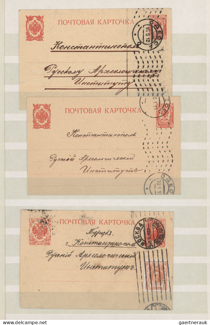 Russia: 1860/1916, assortment of 16 covers/cards, comprising e.g. 1860 Ship Capt