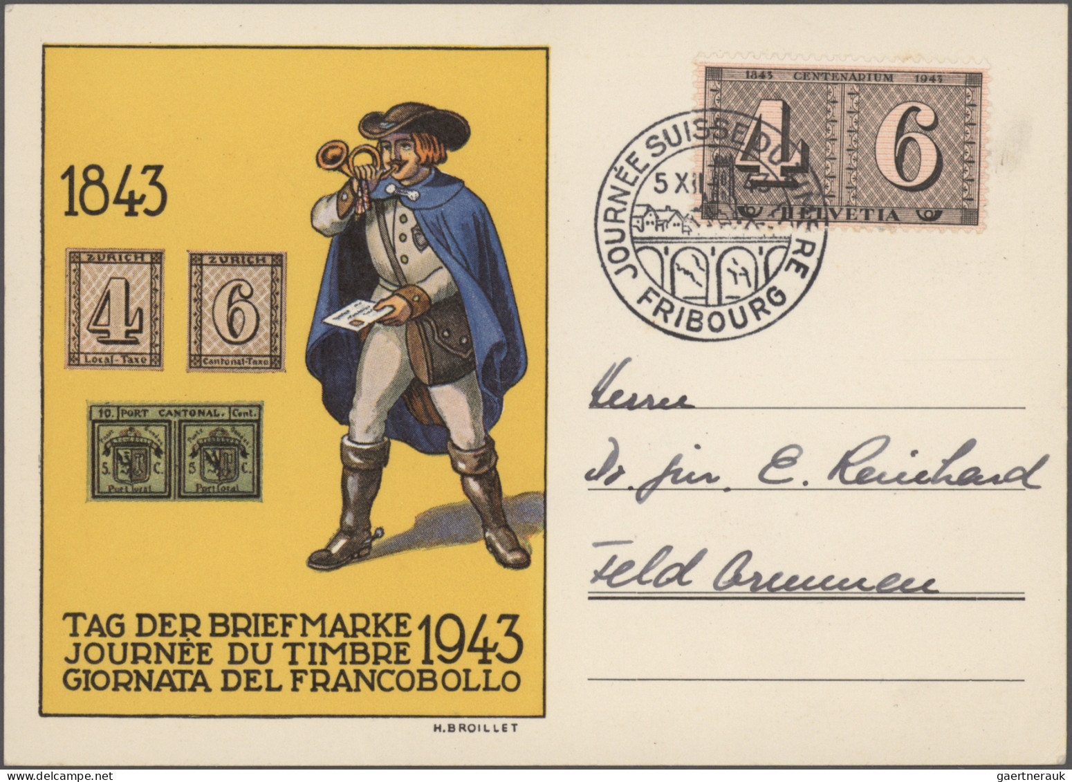 Schweiz: 1860/1960er Jahre: Über 100 Briefe, Postkarten und Ganzsachen unterschi