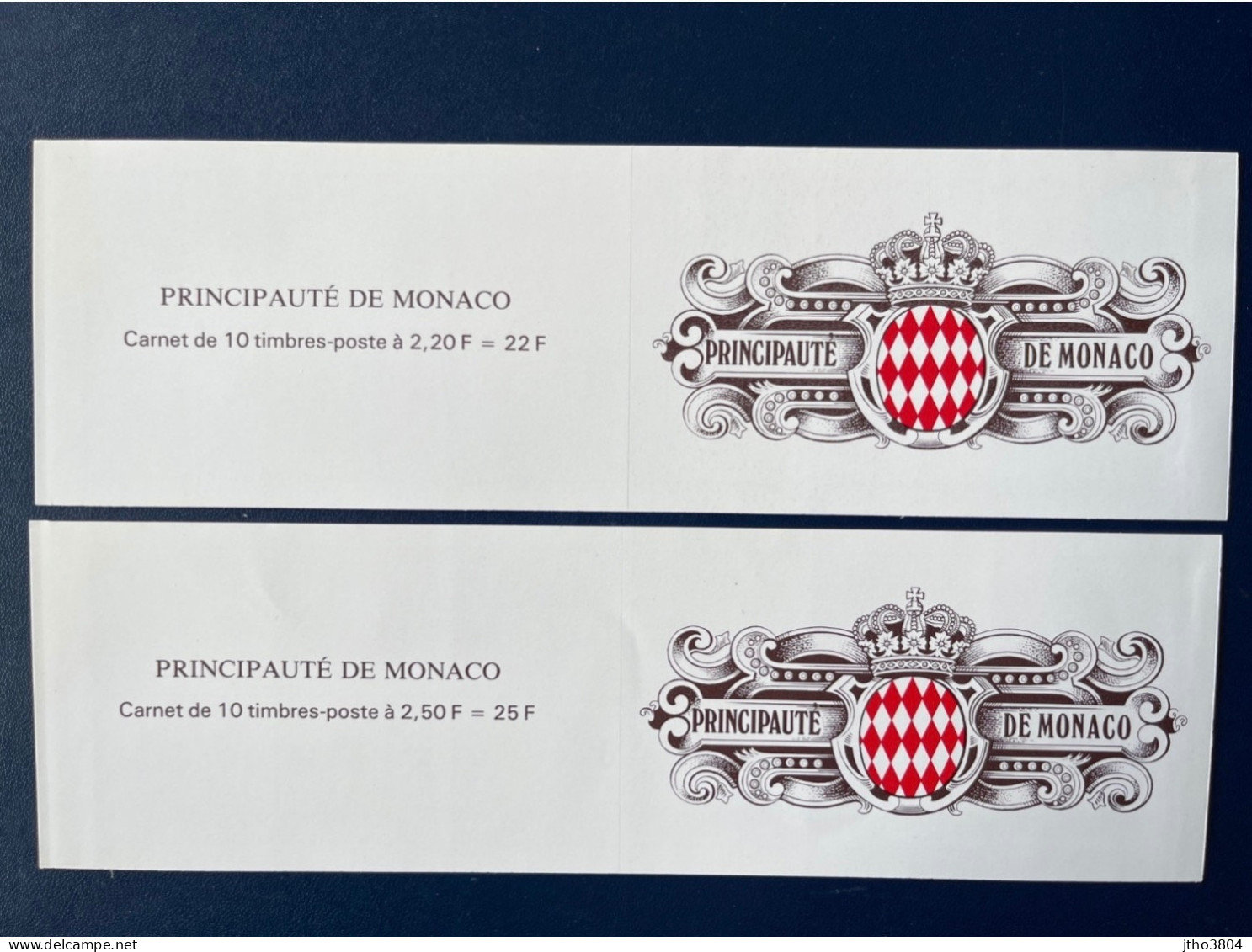 MONACO 2 Carnets 7 Et 8 De 1992 Numéro 1832 Et 1833 Vues Du Vieux Monaco - Neufs