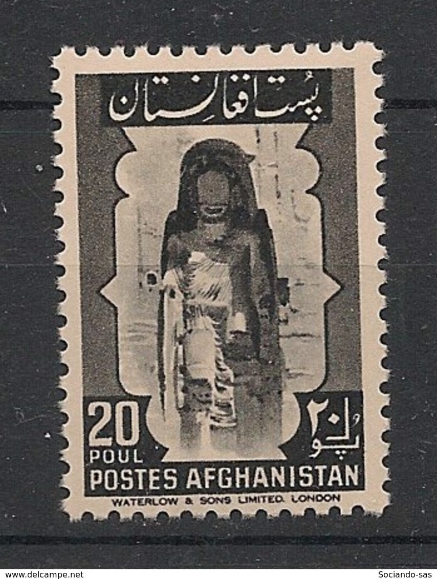 AFGHANISTAN - 1951 - N°YT. 359 - Bamian 20p Noir - Neuf Luxe ** / MNH / Postfrisch - Afghanistan