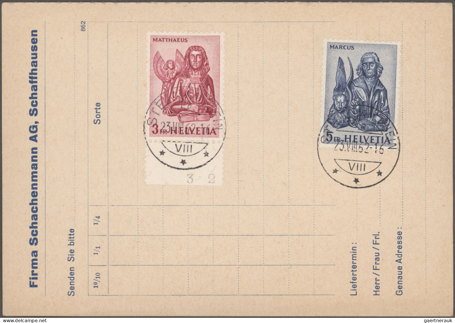 Schweiz: 1900/1990 (ca.), Umfangreicher Bestand Von Ca. 280 Briefen Und Karten I - Verzamelingen