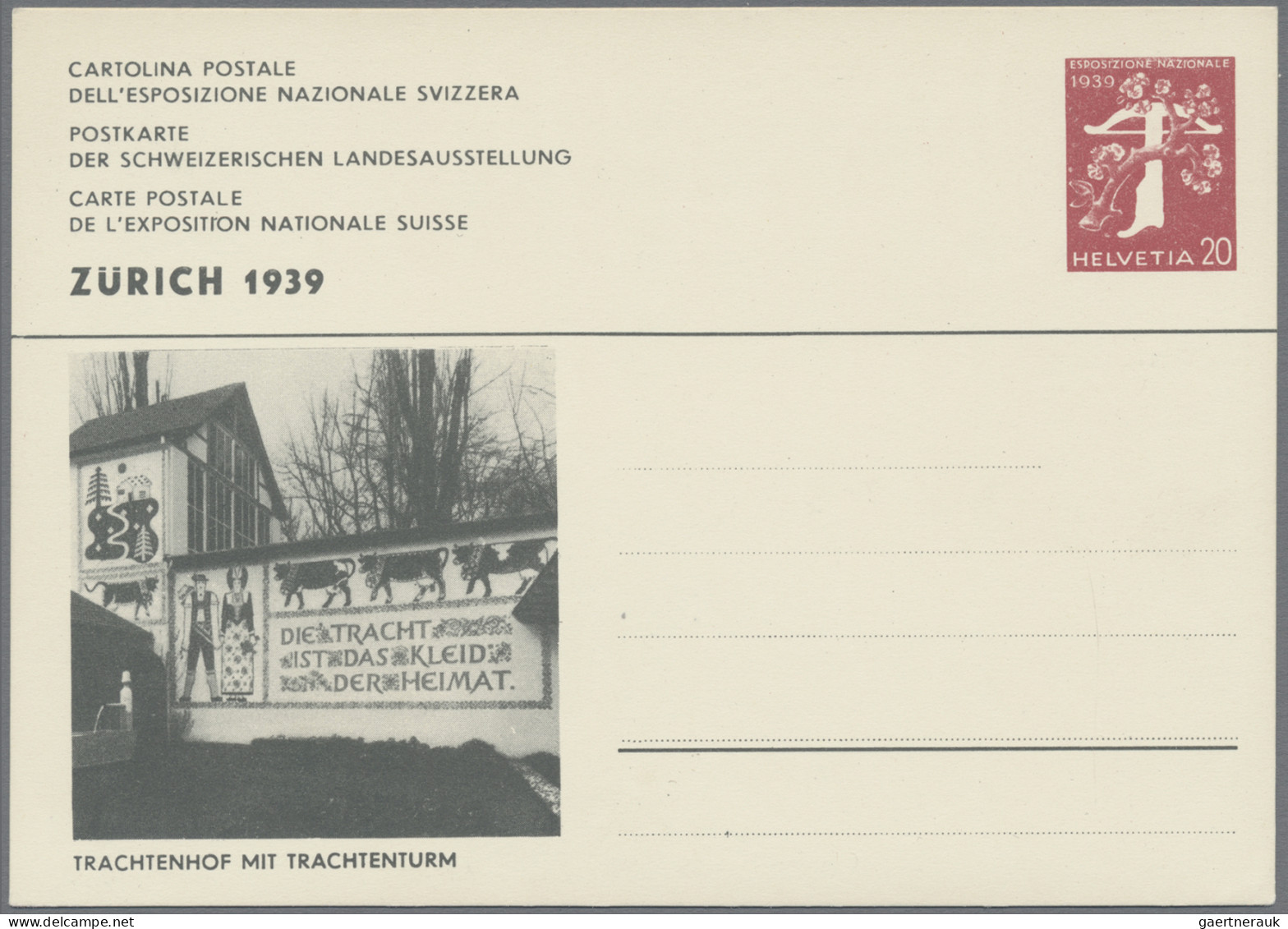 Schweiz - Ganzsachen: 1914/2010, Partie Von Ca. 110 Ungebrauchten Und Gebrauchte - Entiers Postaux