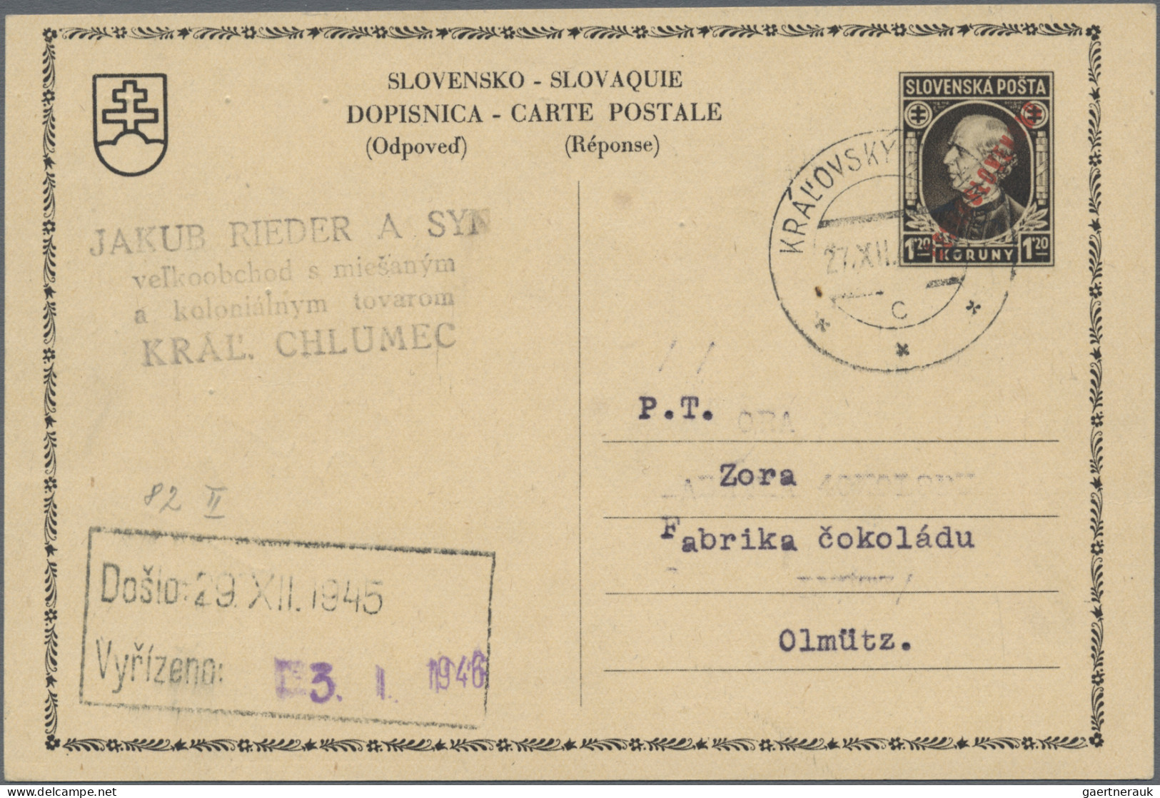 Czechoslowakia - Postal Stationery: 1920/2013, Balance Of Apprx. 377 Stationerie - Cartes Postales