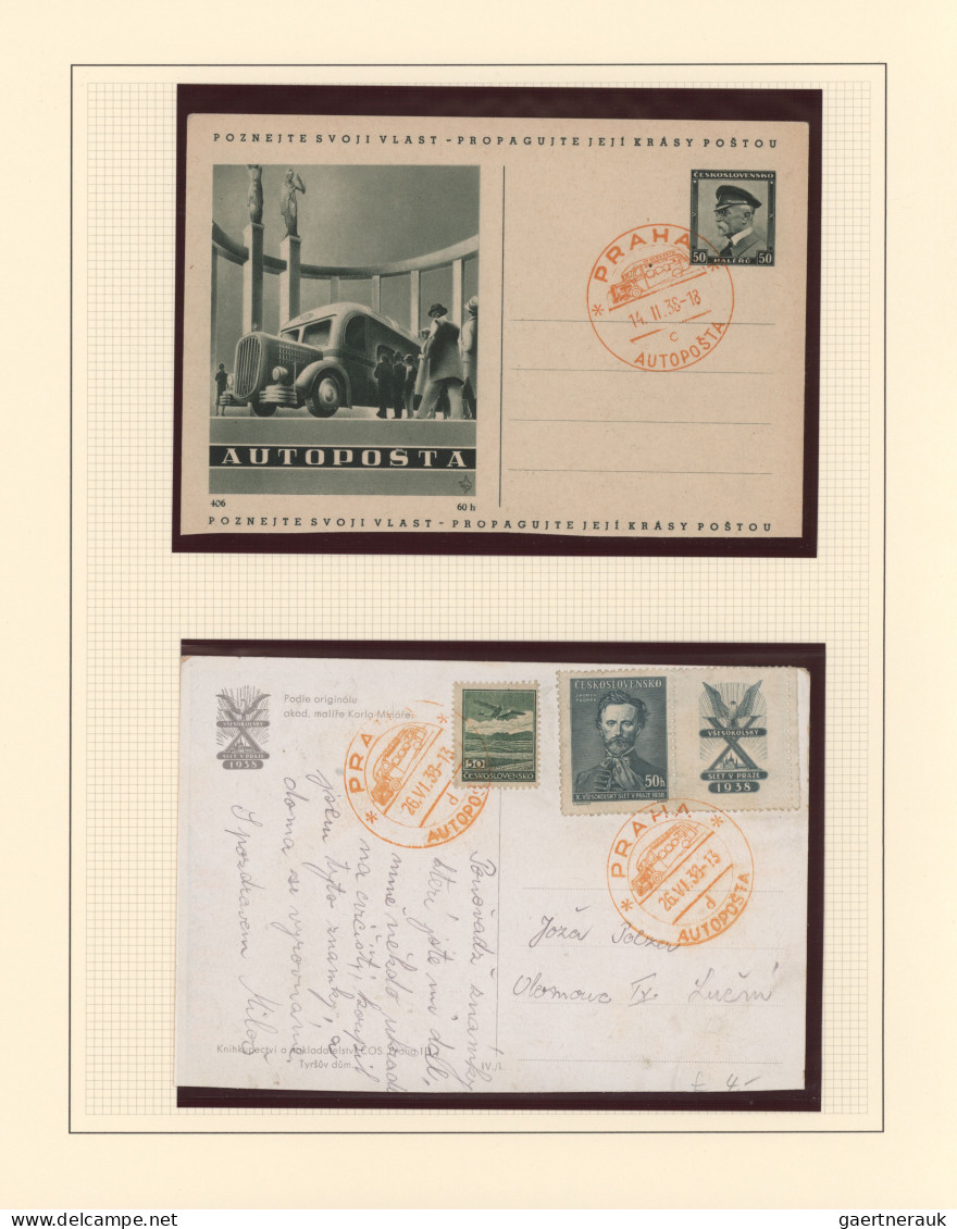 Czechoslowakia - Specialities: 1928/1979, 150 Covers And Postcards, Mostly Autop - Autres