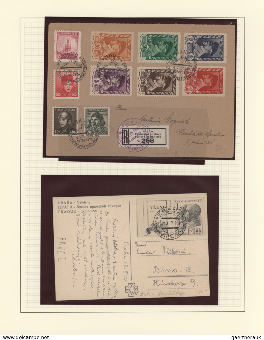 Czechoslowakia - specialities: 1928/1979, 150 covers and postcards, mostly Autop