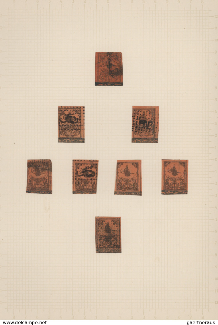 Turkey: 1863-1952 Specialized Collection Of Used Stamps, Some On Pieces, Few Min - Usados