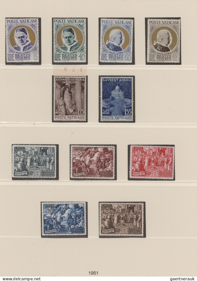 Vatican City: 1929/2000, Comprehensive Mint And Used Collection In Four Lindner - Collections