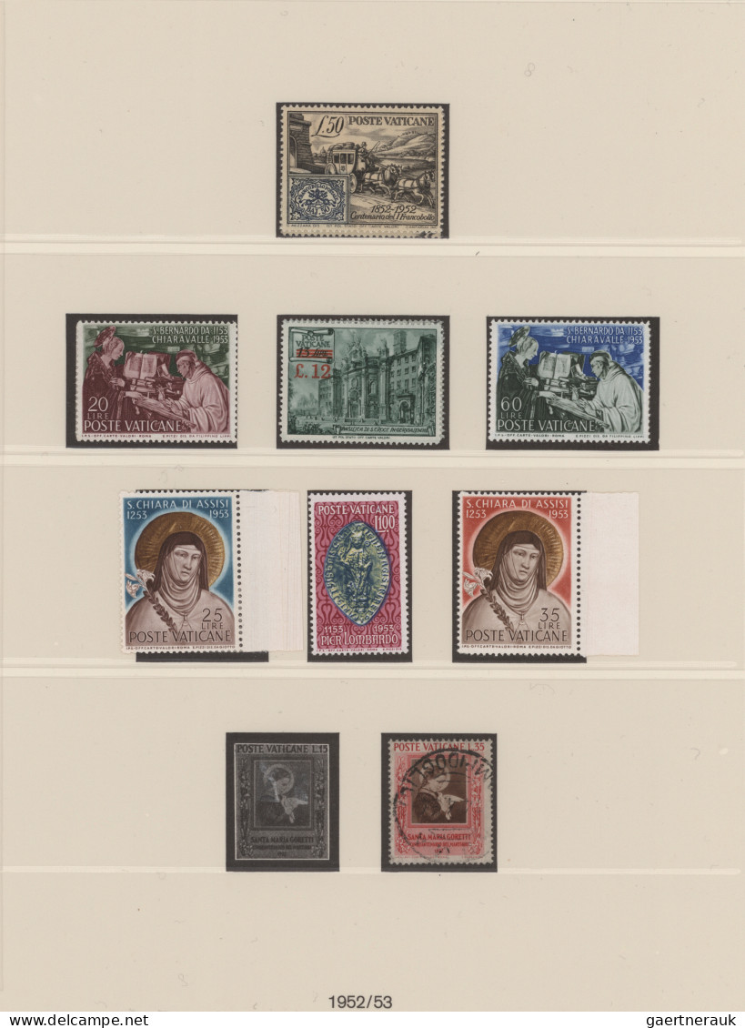 Vatican City: 1929/2000, Comprehensive Mint And Used Collection In Four Lindner - Collections