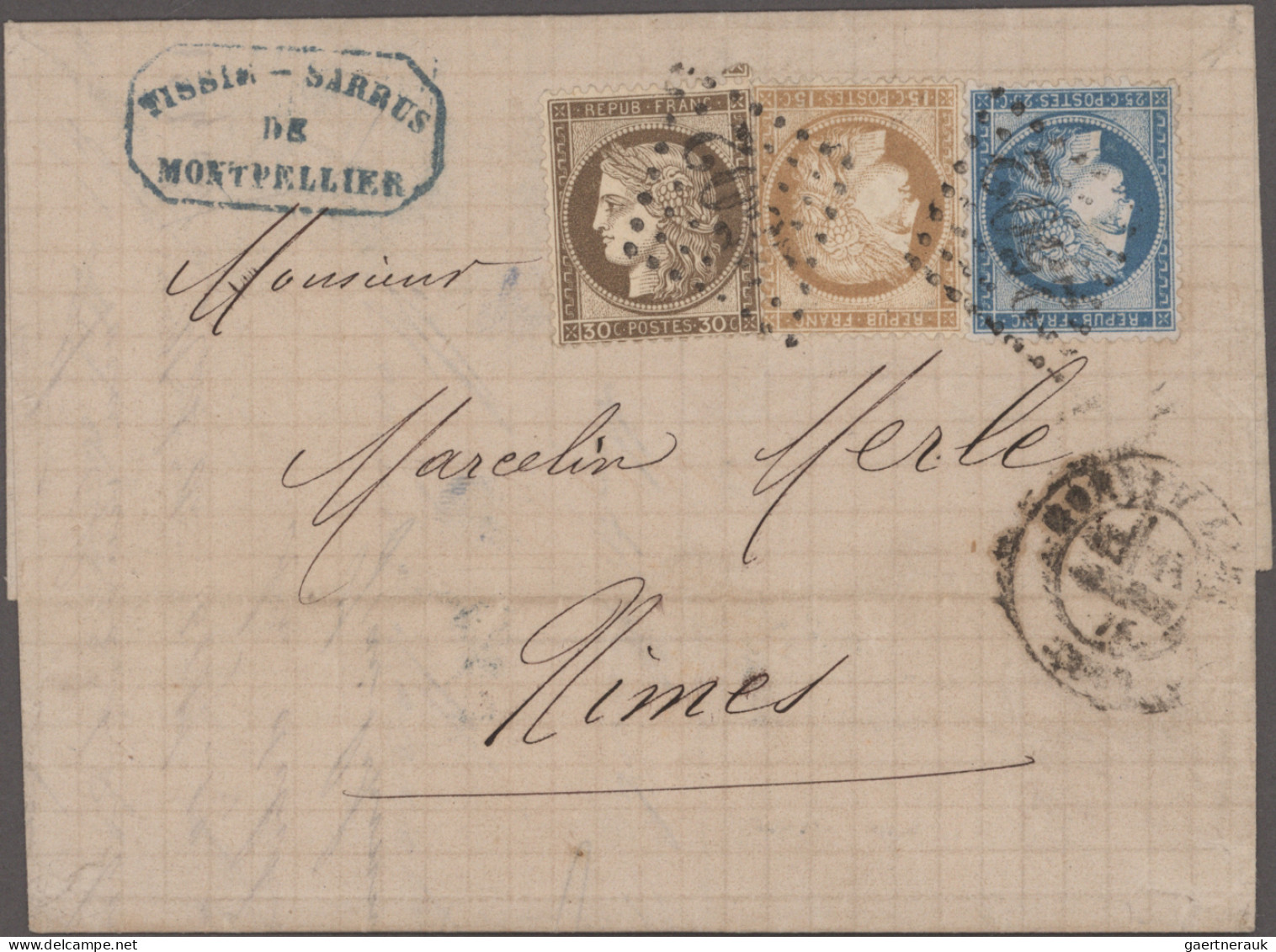 Europe: 1800/1900 (ca.), Umfangreicher Posten Briefe, Briefvorderseiten Und Ganz - Autres - Europe