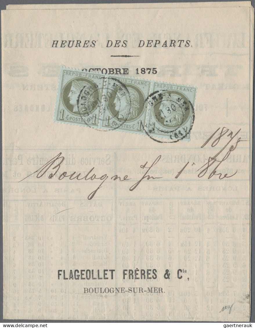 Europe: 1830/1920 (ca.), umfangreicher Briefposten von mehreren hundert klassisc