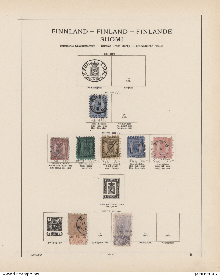 Europe: 1840/1929 (ca.), Schöner Klassik-Bestand In überwiegend Gestempelter Erh - Autres - Europe