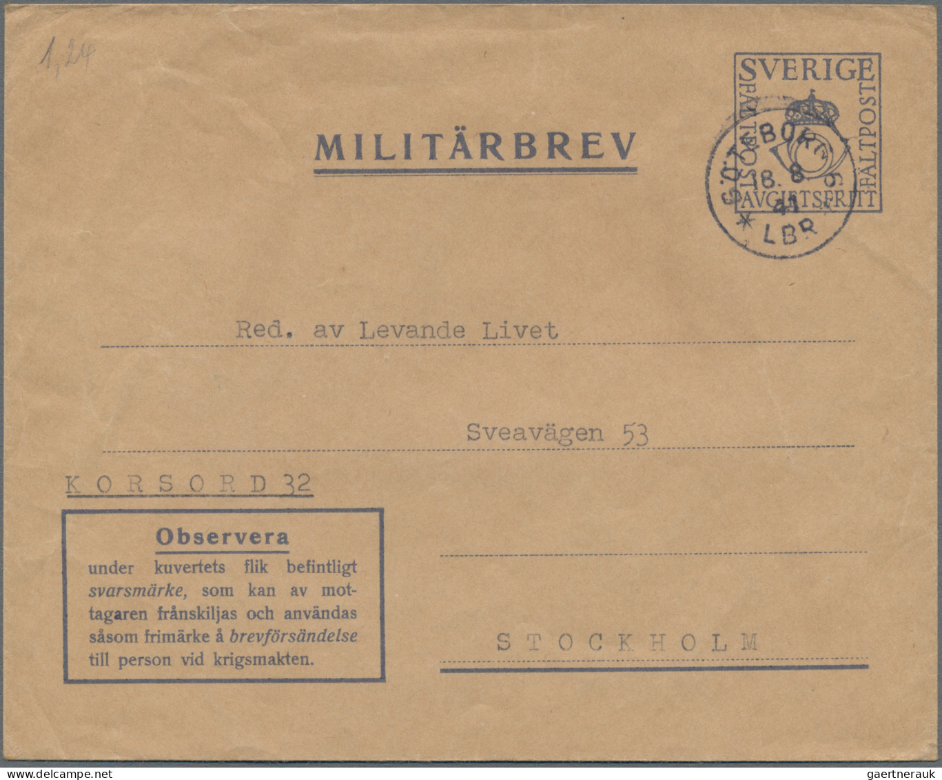 Europe: More than 600 covers, postcards and postal stationery items from Europea