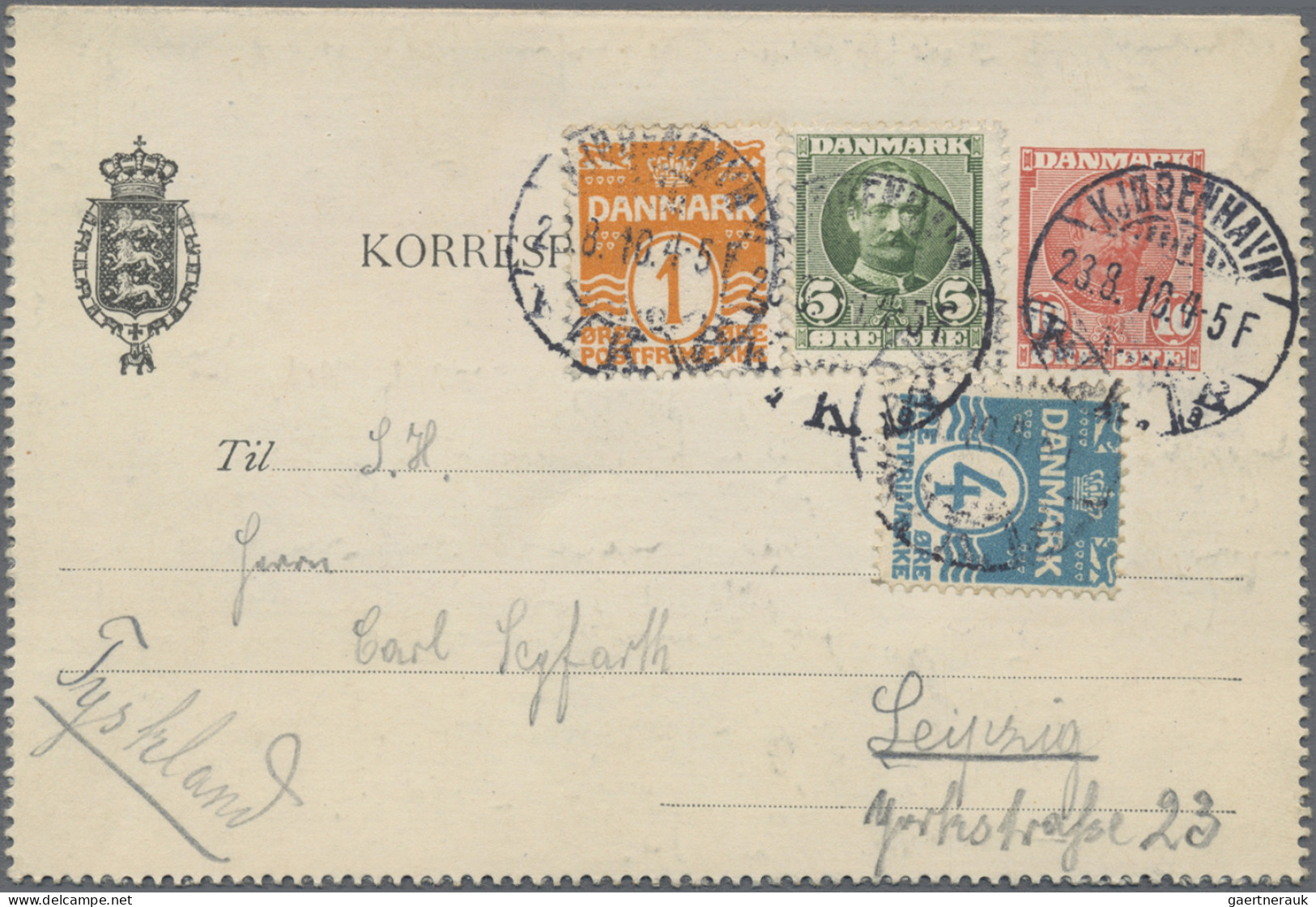 Scandinavia: 1881/1958, 53 Covers/used Stationery Inc. Denmark (12), Norway (18) - Autres - Europe