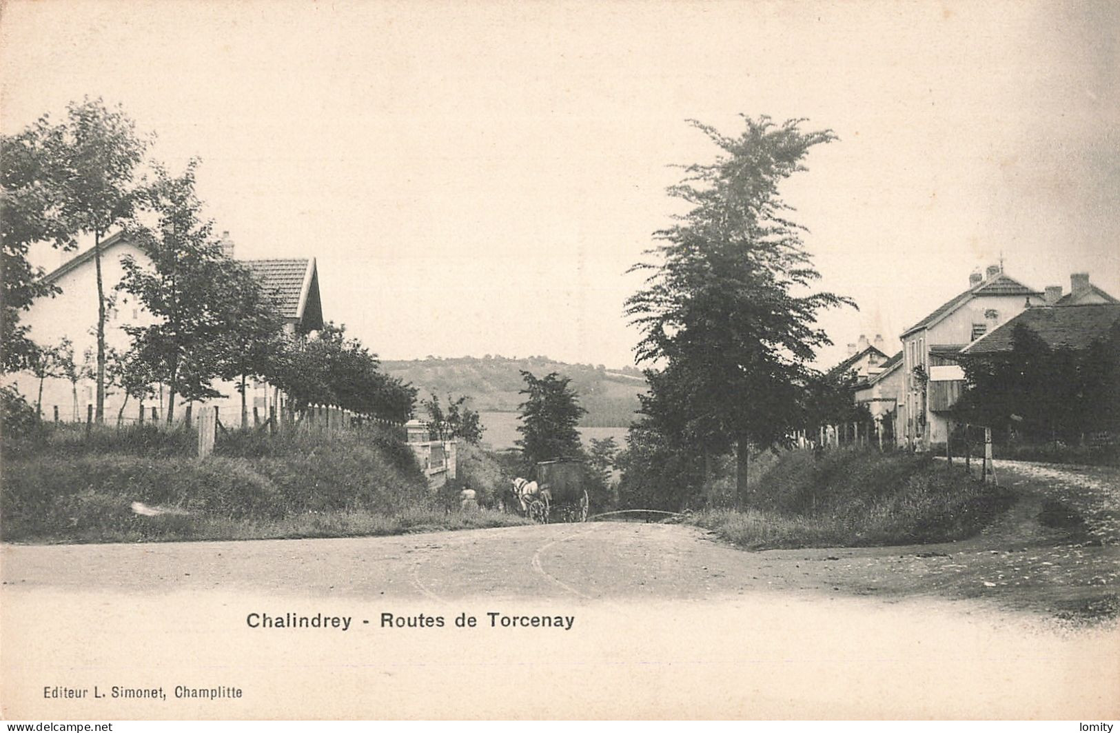 52 Chalindrey Route Routes De Torcenay CPA - Chalindrey